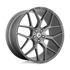 Asanti Black ABL-27 Dynasty 22x9 Titanium Brushed Gray Wheel with 5x114.3 Bolt Pattern and +32 Offset