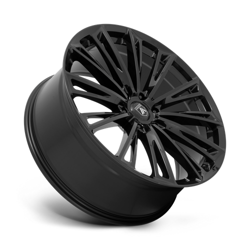 Asanti Black ABL30 CORONA 22-Inch Gloss Black Wheel with 9.5-Inch Width and 6x120 Bolt Pattern
