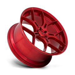 Asanti Black ABL-37 Monarch 20x9 Candy Red Wheel with 38mm Offset and 5x114.3 Bolt Pattern