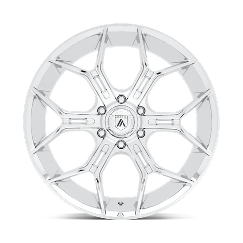Asanti Black ABL-38 Monarch Truck Wheel - 22x9.5 inches with Chrome Finish and 6x135 Bolt Pattern