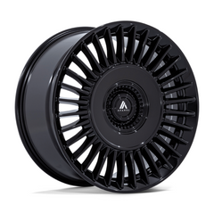 Asanti Black AB040 TIARA 20x9 Gloss Black Wheel with 5x112/120 Bolt Pattern and +27 Offset
