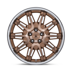 Asanti Black AB047 Imperator 22x10.5 Bronze Machined Wheel with Stainless Steel Lip