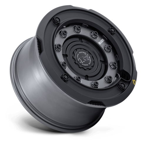 Black Rhino Hard Alloys ARX 17x8.5 Gun Black Matte Wheel with 6x135/139.7 Bolt Pattern