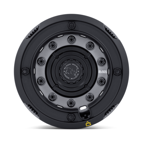 17x8 ARX Wheel, Gun Black with Matte Black Ring, Black Rhino Hard Alloys BR027