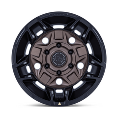 Black Rhino Hard Alloys BR028 GUARD 17x8.5 Inch Burnt Bronze with Matte Black Lip