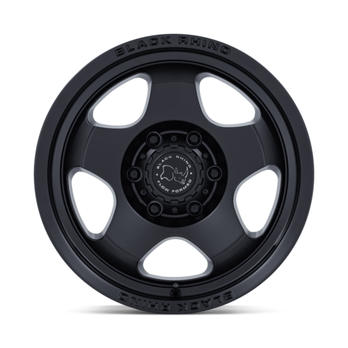 Black Rhino Hard Alloys BR031 SOL 17x8 Matte Black Wheel with 5x112 Bolt Pattern +30 Offset