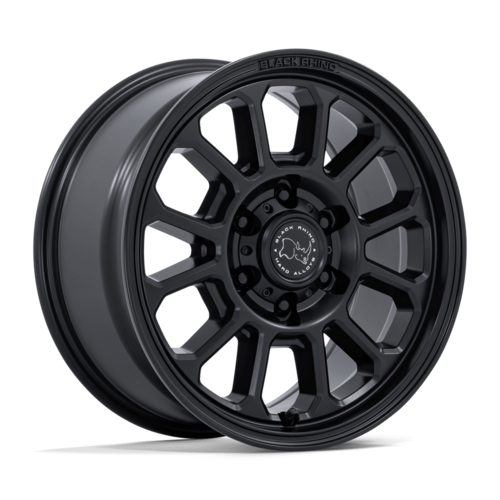 Black Rhino Hard Alloys BR033 ALTA 17x8 Matte Black Wheel with +32 Offset