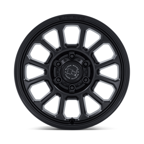 Black Rhino Hard Alloys BR033 ALTA 17x8 Matte Black Wheel with +32 Offset
