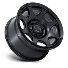 Black Rhino Hard Alloys BR037 TEMBO 17x8.5 Inch Matte Black Off-Road Wheel