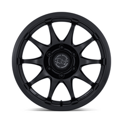 Black Rhino Hard Alloys BR038 RONIN 17x8.5 Matte Black Wheel with 6x135 Bolt Pattern and +25 Offset