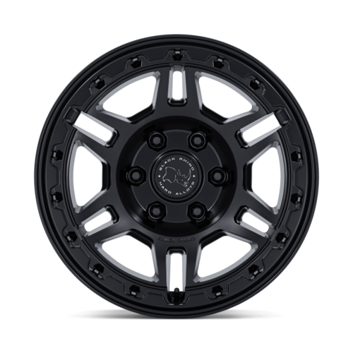 Black Rhino Hard Alloys Vanguard 20x9 Matte Black Off-Road Wheel with 6x139.7 Bolt Pattern and +15 Offset