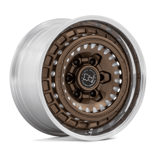 Black Rhino BR601 Bastion 17-Inch Gloss Bronze Milled Wheel, 6x130