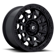 Fuel 1PC D694 COVERT 18x9 Matte Black Wheel, 8x6.5 Bolt Pattern, +1 Offset
