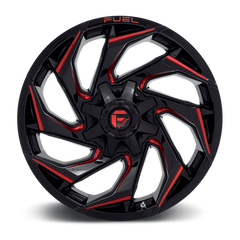 Fuel 1PC D755 Reaction 20-Inch Gloss Black Milled Wheel, 8x170
