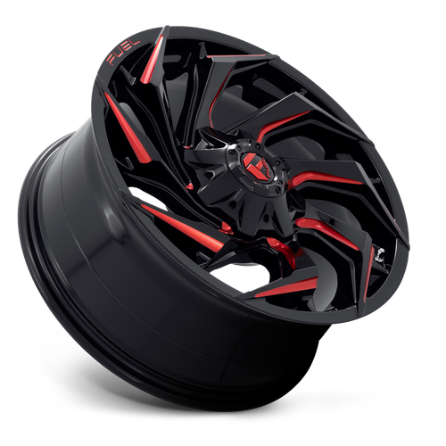 Fuel 1PC D755 Reaction 20-Inch Gloss Black Milled Wheel, 8x170