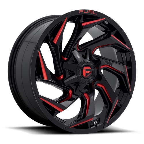 Fuel 1PC D755 Reaction 20-Inch Gloss Black Milled Wheel, 8x170