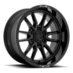 Fuel 1PC D760 CLASH Gloss Black Wheel, 20x9, 8x180 Bolt Pattern, +01 Offset