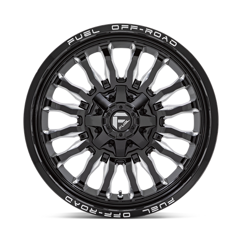 Fuel 1PC D795 ARC 22x10 Wheel, 8x170 Bolt Pattern, Gloss Black Milled, -18 Offset