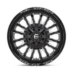 Fuel 1PC D795 ARC 22x10 Wheel, 8x170 Bolt Pattern, Gloss Black Milled, -18 Offset