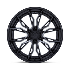 Fuel 1PC FC404 Mutiny 20x9 Matte Black Wheel with Gloss Black Lip