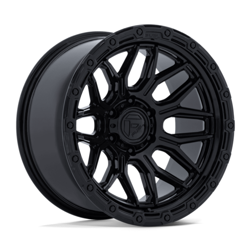Fuel 1PC FC881 Surge 17x9 Inch Black Gloss Alloy Wheel with 6x135 Bolt Pattern
