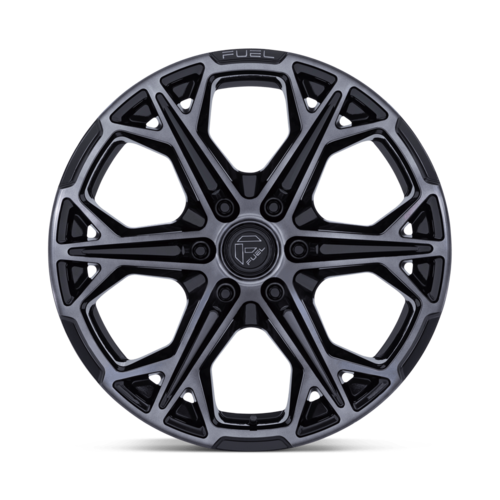 Fuel 1PC FC886 Hammerhead 20x10 Inch Gloss Black Dark Tinted Clear Off-Road Wheel
