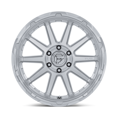 Fuel 1PC FC887 CIRCUIT 20x10 Inch Gloss Silver Machined Face Wheel