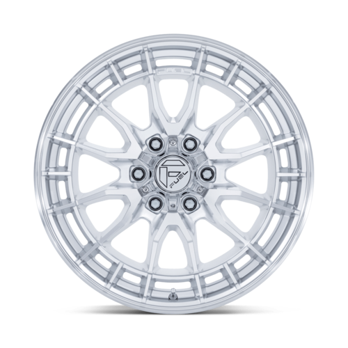 Fuel 1PC FC888 REVOLT 18x9 Inch Hyper Silver with Machined Face Wheel