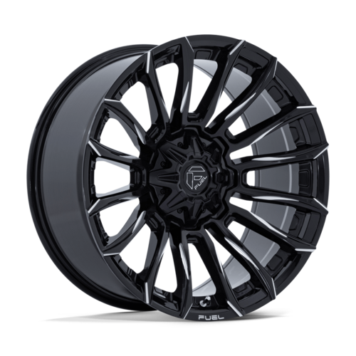 Fuel 1PC FC889 BLADE Gloss Black Milled Wheel, 22x10, 8x180