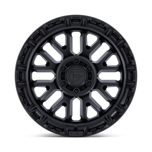 Fuel 1PC FC890 RAIL 20x10 Matte Black with Gloss Black Lip - 6x135 Bolt Pattern, -18 Offset