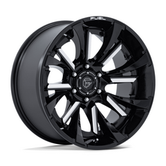 Fuel 1PC FC895 TANTRUM 22x10 Inch Gloss Black Milled Wheel with 8x165.1 Bolt Pattern and +10 Offset