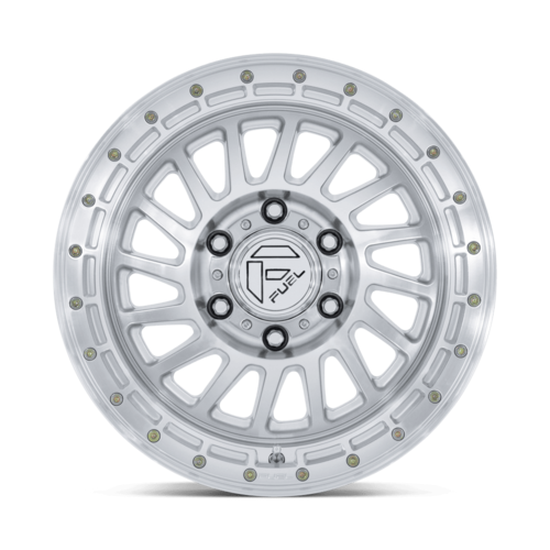 Fuel 1PC FC897 HAVOC 17x9 Gloss Silver Machined Face Wheel