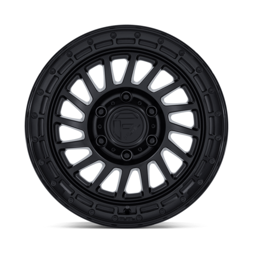 Fuel 1PC FC897 HAVOC 17x9 Matte Black with Gloss Black Lip Wheel