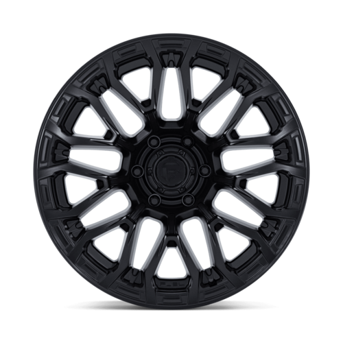 Fuel 1PC FC899 Chisel 20x9 Blackout Off-Road Wheel