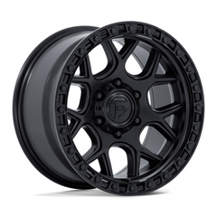 Fuel 1PC FC908 PUMA 17x9 Matte Black with Gloss Black Lip Wheel
