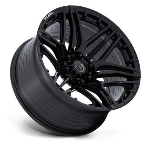 Fuel 1PC FC909 WEAPON 22x9.5 Inch Gloss Black Alloy Wheel with 6x135 Bolt Pattern and +20 Offset