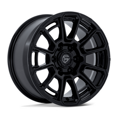 Fuel 1PC FC910 FOXHOUND 18x9 Inch Gloss Black Alloy Wheel with 6x139.7 Bolt Pattern and +20 Offset