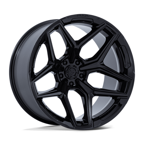 Fuel 1PC FLUX 17x9 Inch Gloss Black Alloy Wheel with 5x127 Bolt Pattern