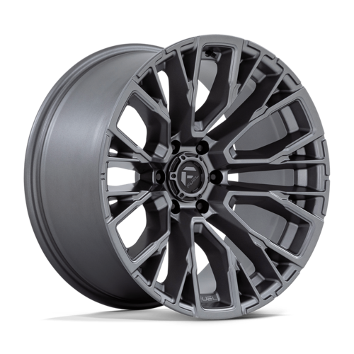 Fuel 1PC D848 REBAR 22x9.5 Matte Gunmetal Wheel, 6x135 Bolt Pattern