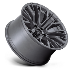 Fuel 1PC D848 REBAR 22x9.5 Matte Gunmetal Wheel, 6x135 Bolt Pattern