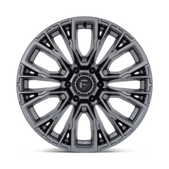 Fuel 1PC D848 REBAR 22x9.5 Matte Gunmetal Wheel, 6x135 Bolt Pattern