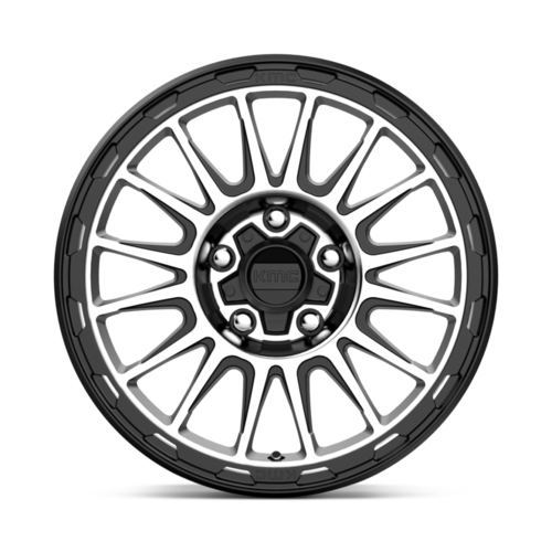 KM542 16X8 5X150 S-BLK MACH 00MM