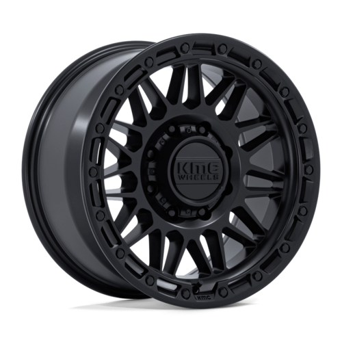 KMC KM555 ATTACK Matte Black 18x9 Wheel, 8x180 Bolt Pattern