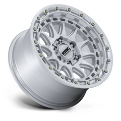 KMC KM556 CRUX 18x9 Gloss Silver Machined Face Wheel, 6x135
