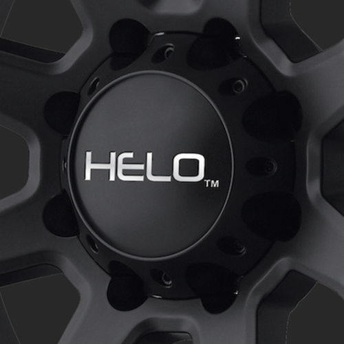 Helo CAP 6x135 Satin Black Wheel