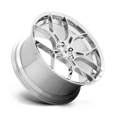 Asanti Black AB37 20X9 Chrome Wheel 5X4.5 Bolt Pattern 38MM Offset