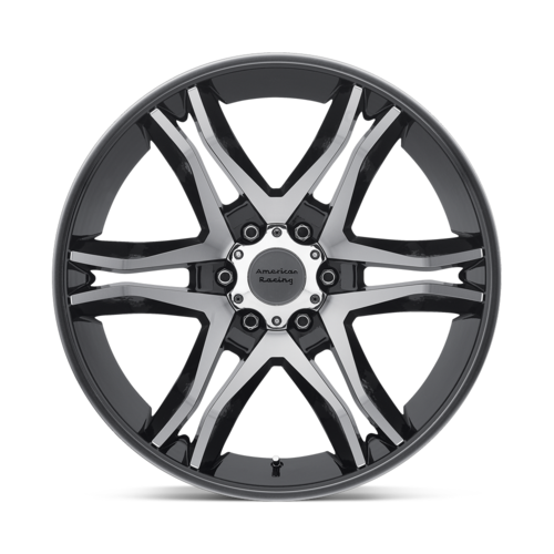 AR893 MAINLINE 17X8 6X135 G-BLK/MCH +25M