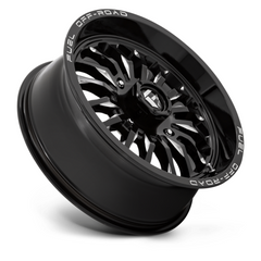 Fuel UTV D821 ARC 18x7 Gloss Black Milled Off-Road Wheel with 4x156 Bolt Pattern