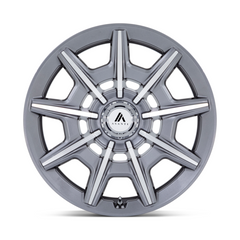 Asanti Black AB41 22X9 5X112/120 G-Anthracite Brushed Machine Finish 27mm Wheel