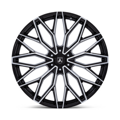 Asanti Black AB50 22x9.5 6x5.5 Gloss Black Machined Wheel 25mm Offset